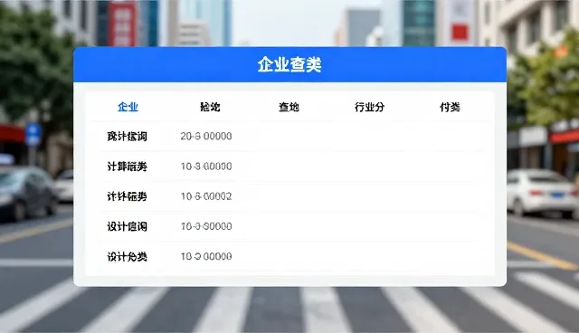 行业分类查询在实际环节中如何提升供求匹配度?